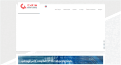 Desktop Screenshot of cetinelektroplastik.com